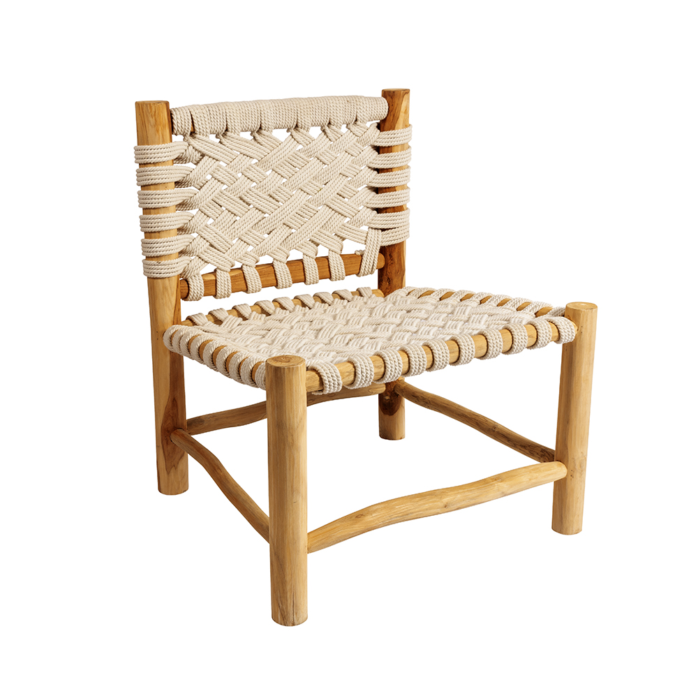 OriginalHome- Organic Chair Cross Natural-Bill de Kimpe